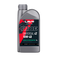 Моторное масло RIDE UNIVERSAL 4T 10W-40 SM LAVR motoline, 1 л