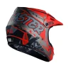 Мотошлем кроссовый EF56 Base MX (красный/серый), матовый Мотошлем кроссовый EF56 Base MX (красный/серый), матовый