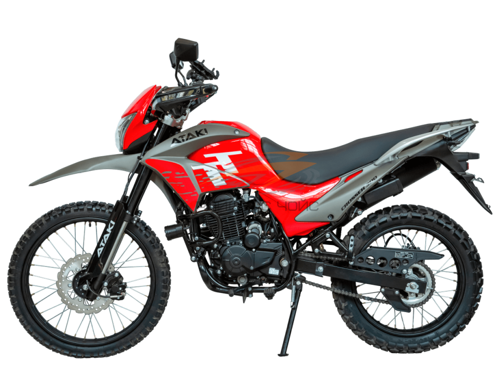 Мотоцикл ATAKI Crosser 300 (4T PR300) 21/18 (красный) ПТС