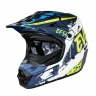 Мотошлем кроссовый EF56 Base MX (синий/белый/Hi-Viz), матовый Мотошлем кроссовый EF56 Base MX (синий/белый/Hi-Viz), матовый