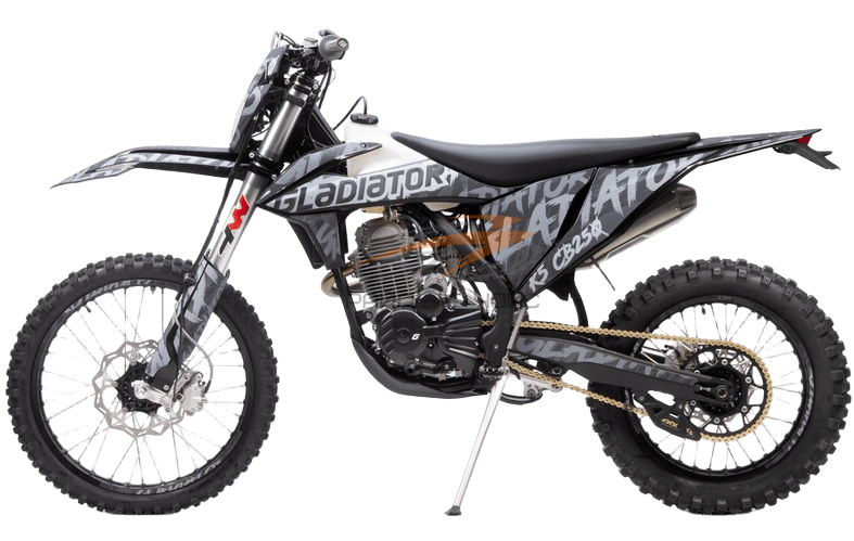 Мотоцикл Gladiator K5 CB250-F (черный) Graffiti