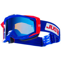 Очки для мотокросса JUST1 IRIS 2.0 (HI-Vis синий/красный/белый)