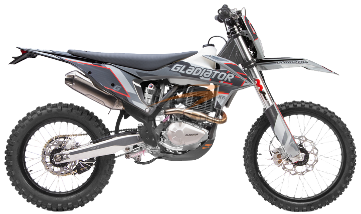 Мотоцикл Gladiator K6 PR300 (серый) Grey
