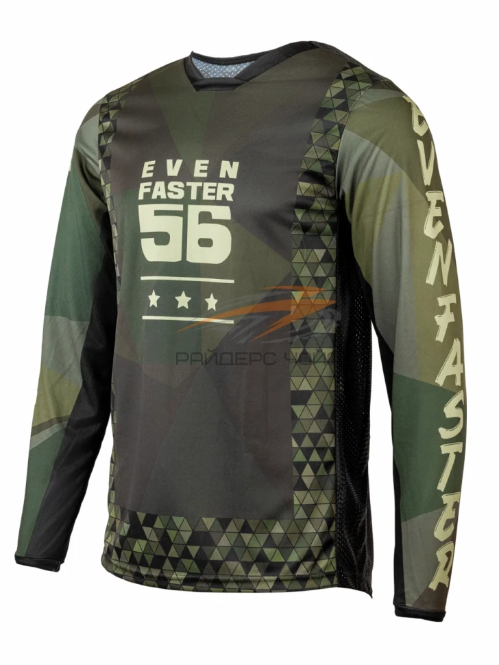 EF56 Джерси Enduro PRO 2.0 Forest (серый хаки)