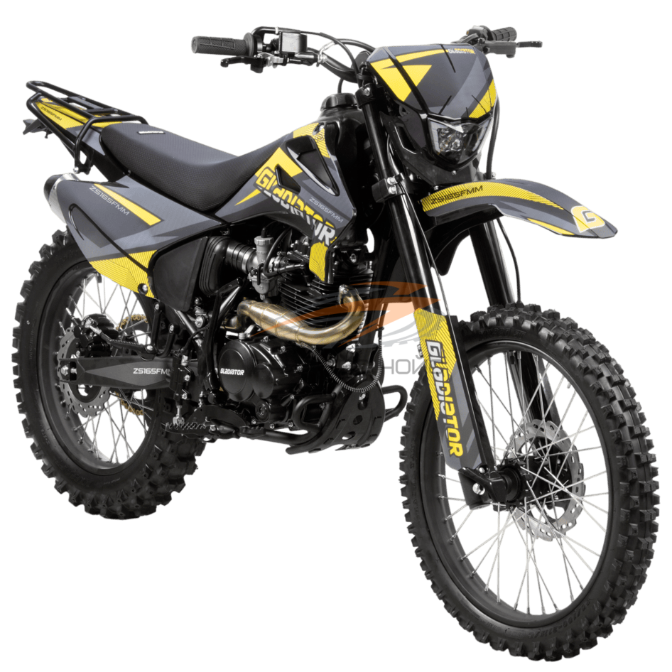 Мотоцикл Gladiator C1 ZS165FMM (желтый) Yellow