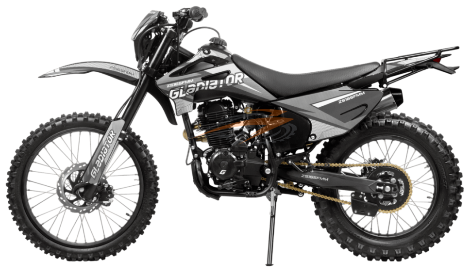 Мотоцикл Gladiator C1 ZS165FMM (серый) Grey