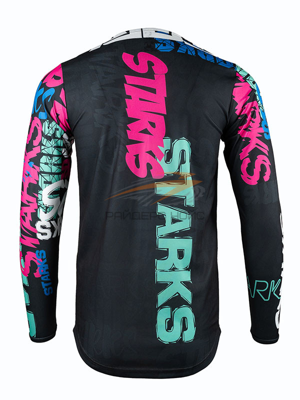 STARKS Джерси Base Cross KIDS (розовый/бирюза) STARKS Джерси Base Cross KIDS (розовый/бирюза)