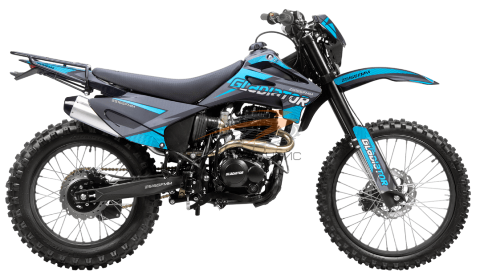 Мотоцикл Gladiator C1 ZS165FMM (синий) Blue