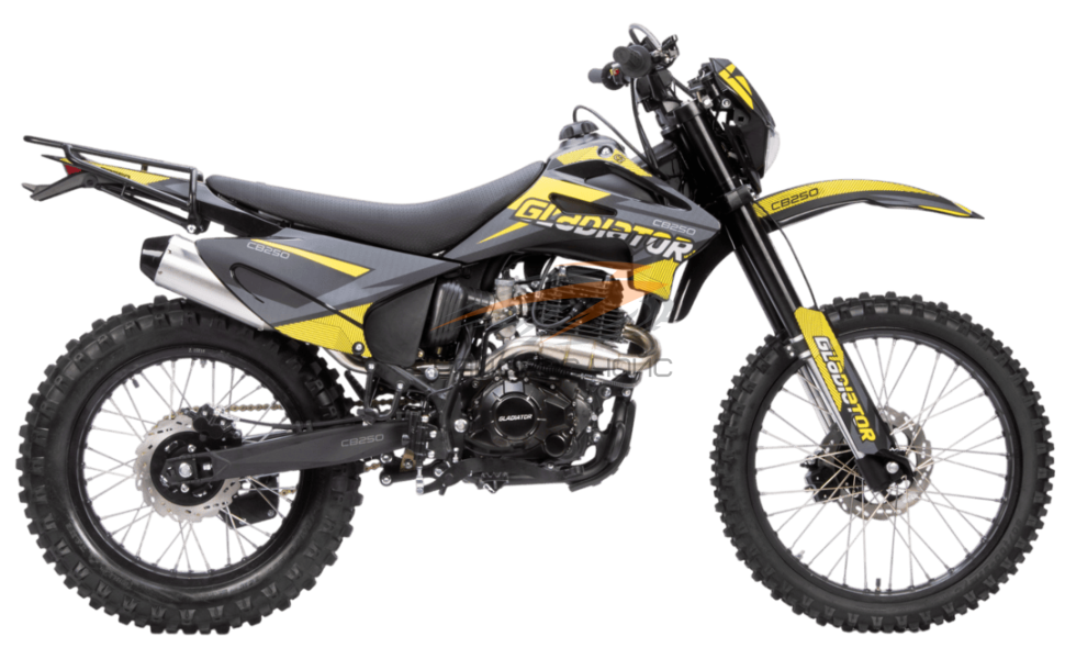 Мотоцикл Gladiator C2 CB250-F (желтый) Yellow