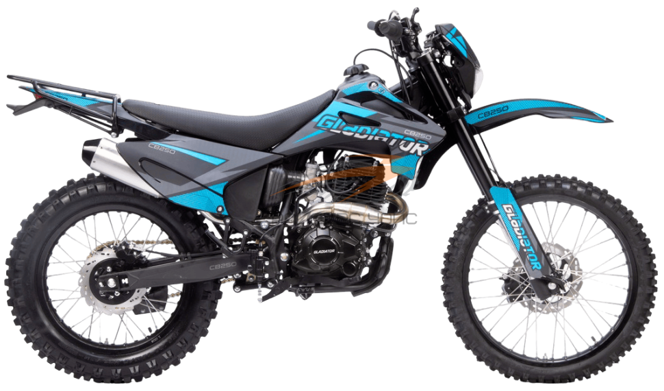 Мотоцикл Gladiator C2 CB250-F (синий) Blue