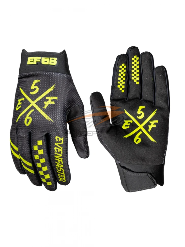 EF56 Перчатки для кросса PHOENIX AIR 3.0 (чёрный/желтый)