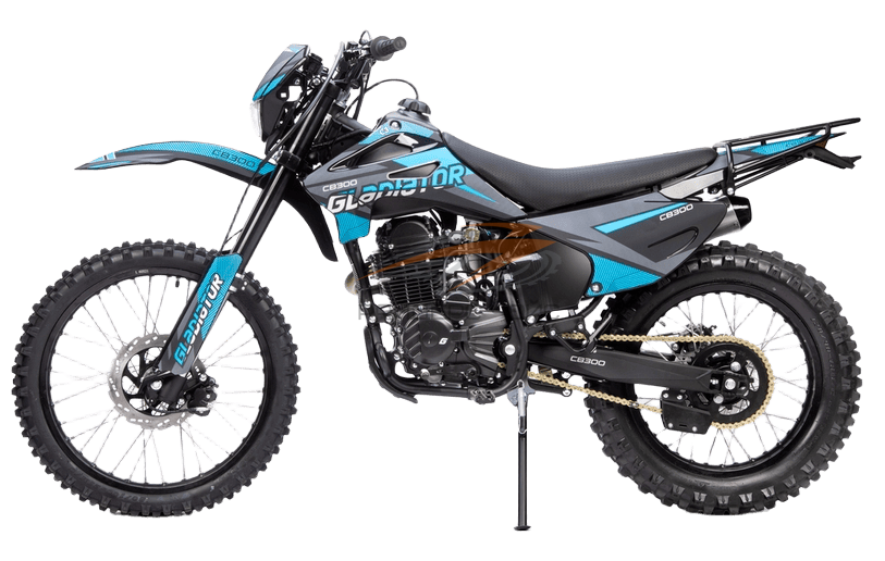 Мотоцикл Gladiator C3 CB300 (синий) Blue