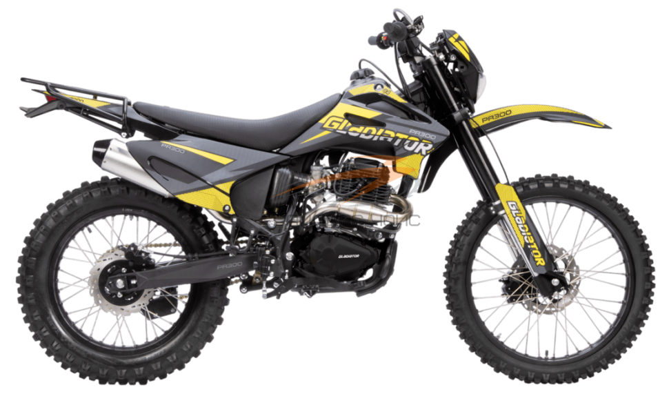 Мотоцикл Gladiator C4 PR300 (желтый) Yellow
