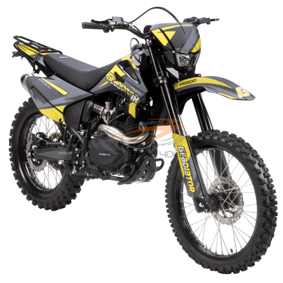 Мотоцикл Gladiator C4 PR300 (желтый) Yellow