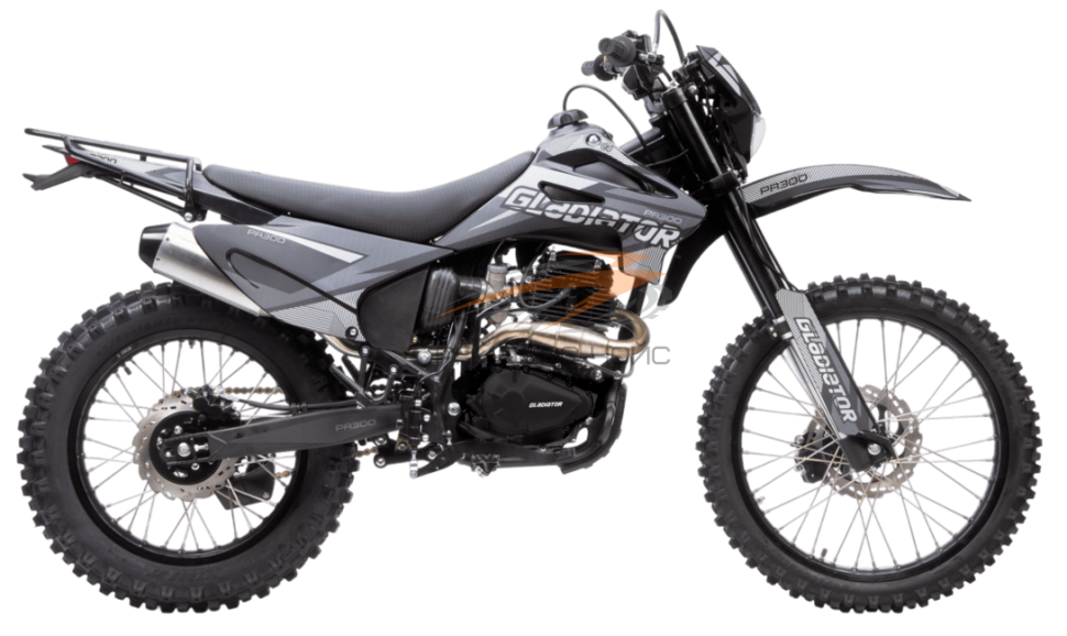 Мотоцикл Gladiator C4 PR300 (серый) Grey
