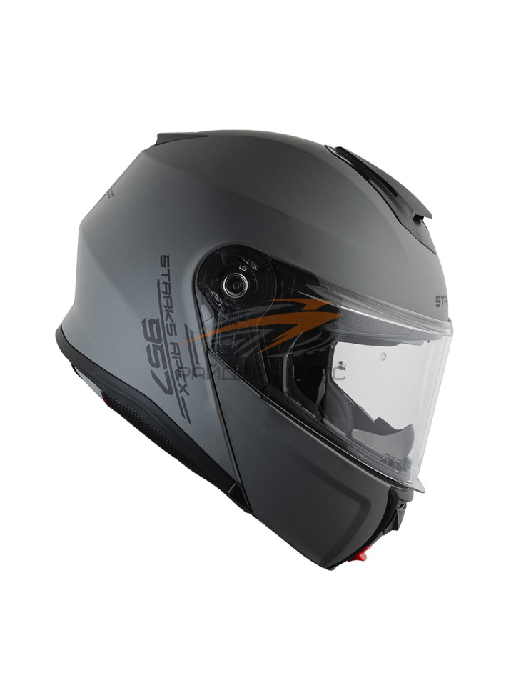 STARKS Шлем тип FF957 APEX (серый матовый)