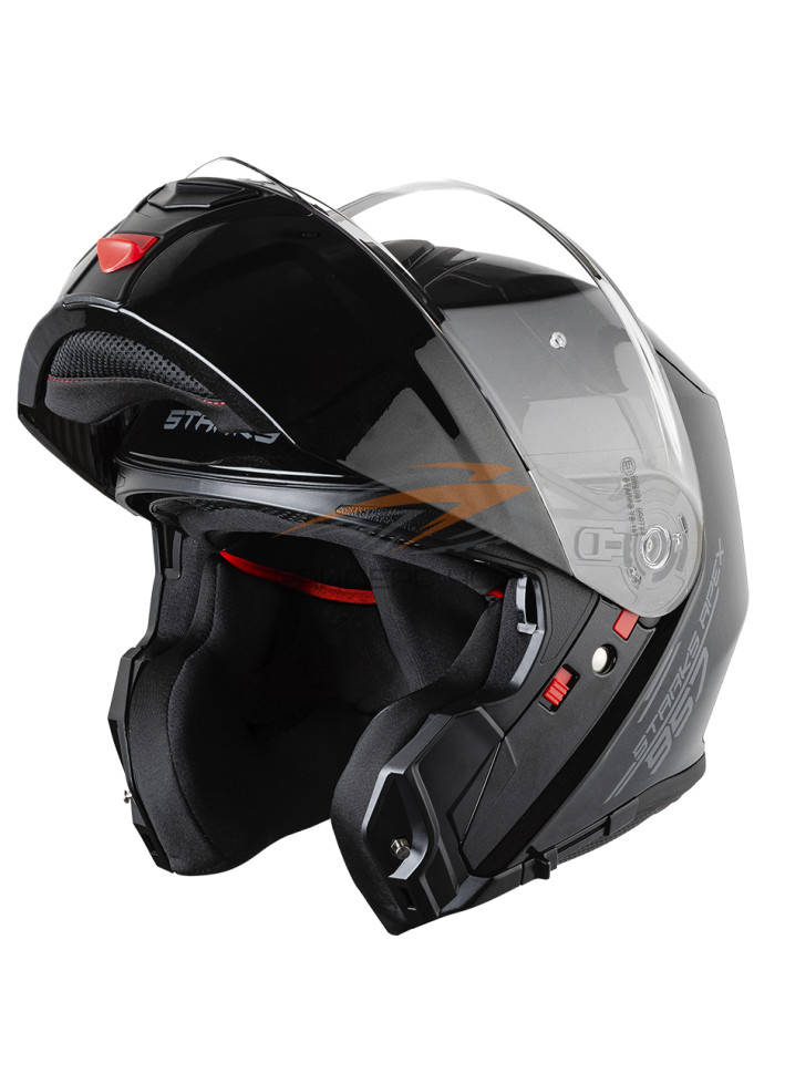 STARKS Шлем тип FF957 APEX (чёрный глянец)