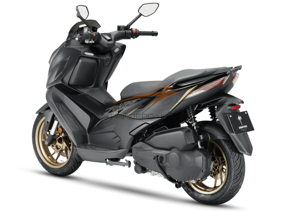 Максискутер ZONTES ZT368-D 2026 (черный) ПТС Максискутер ZONTES ZT368-D 2026 (черный) ПТС
