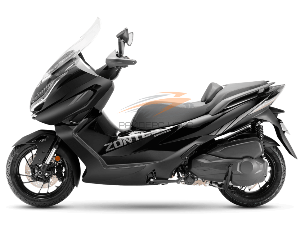 Максискутер ZONTES ZT368-E 2026 (черный) ПТС
