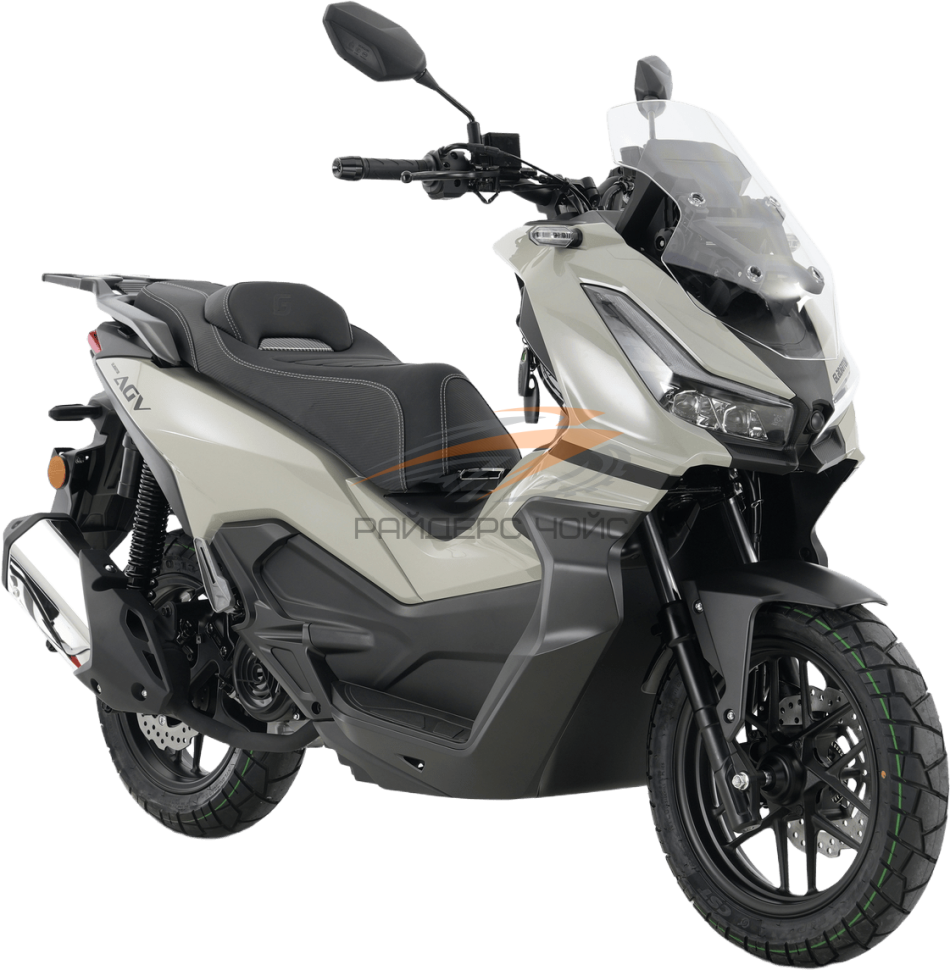 Скутер Gladiator AGV (серый) Elegant gray Скутер Gladiator AGV (серый) Elegant gray